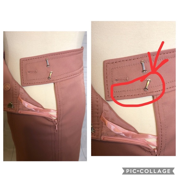 INDIVI MIDI PINK SKIRT ZIZE 38 Casual formal - Picture 6 of 8